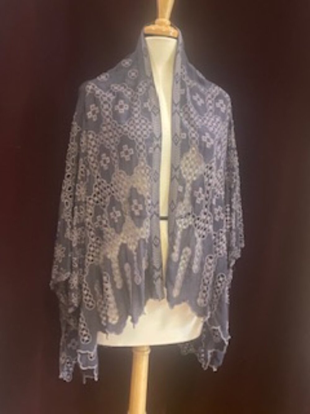 Johnny Was Kimono Eyelet Jacket